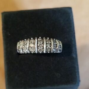 Diamond Platnaire Ring size 9